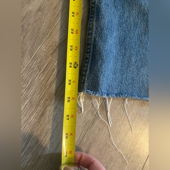 Re/done High Rise Stove Pipe - Medium Vain - 26 - Picture 9 of 9